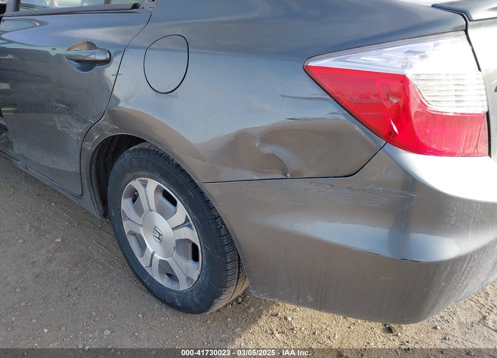 2012 HONDA CIVIC HYBRID VIN: JHMFB4F23CS000523