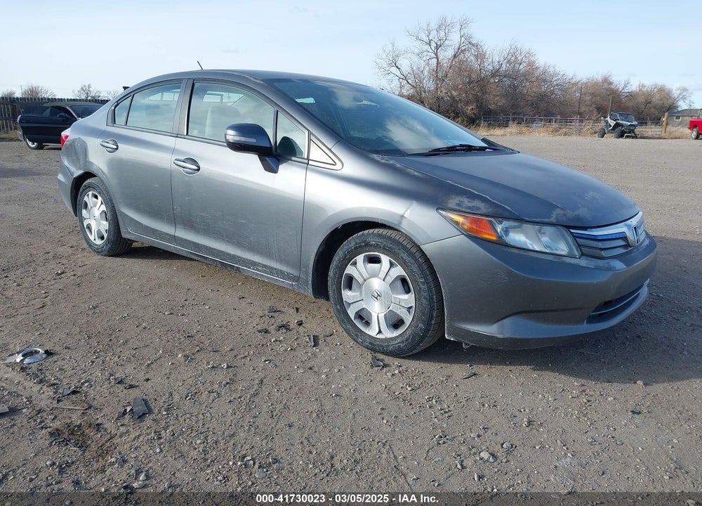2012 HONDA CIVIC HYBRID VIN: JHMFB4F23CS000523