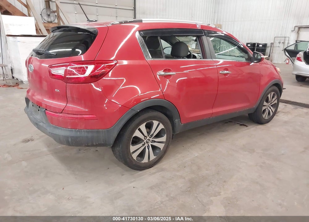 2011 KIA SPORTAGE EX VIN: KNDPC3A27B7116474