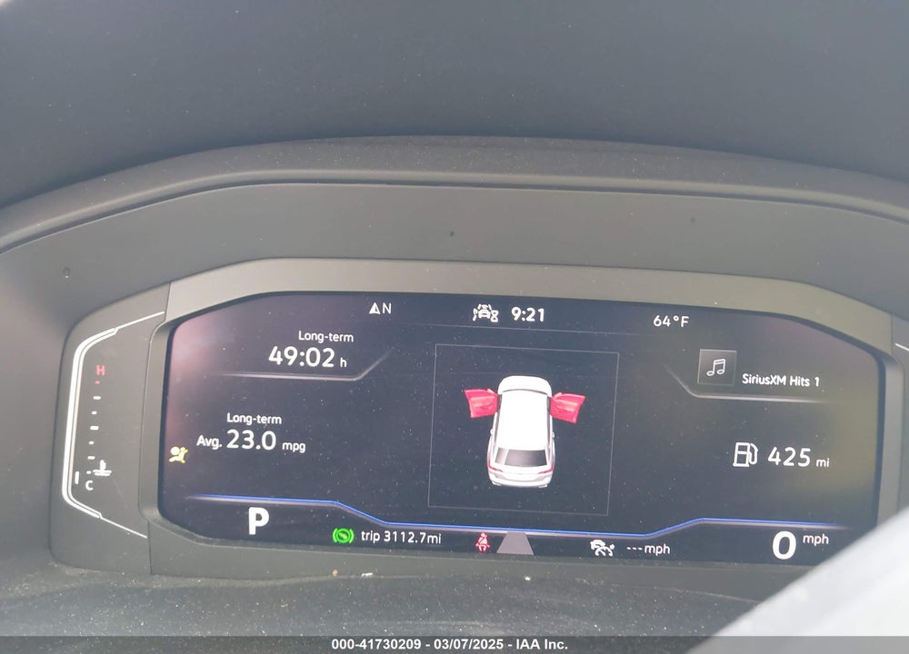 2023 VOLKSWAGEN ATLAS VIN: 1V2WP2CA1PC514131