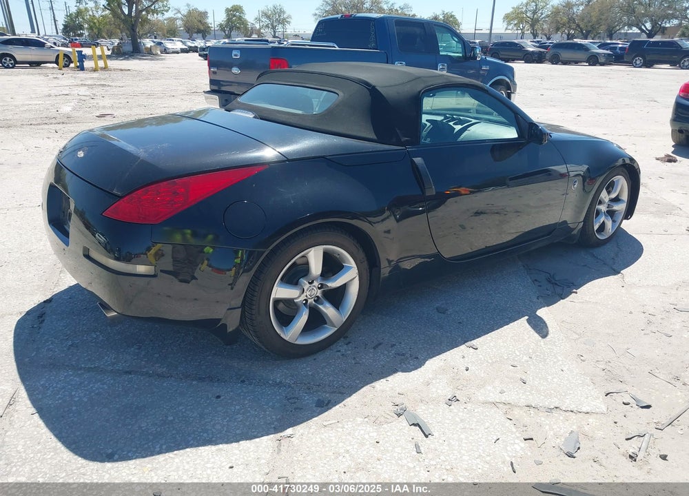 2009 NISSAN 350Z VIN: JN1BZ36A09M550016