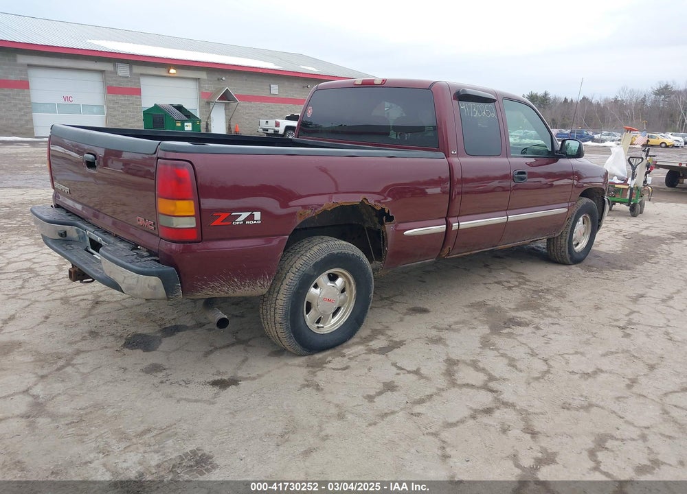 2002 GMC SIERRA 1500 SLE VIN: 2GTEK19V121212918