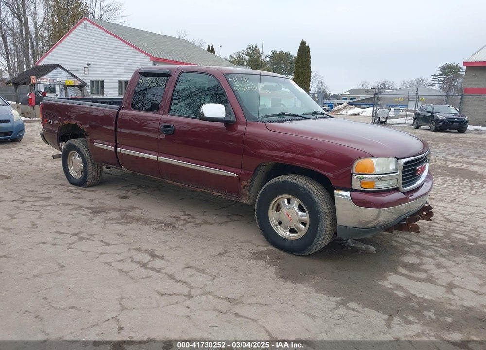 2002 GMC SIERRA 1500 SLE VIN: 2GTEK19V121212918