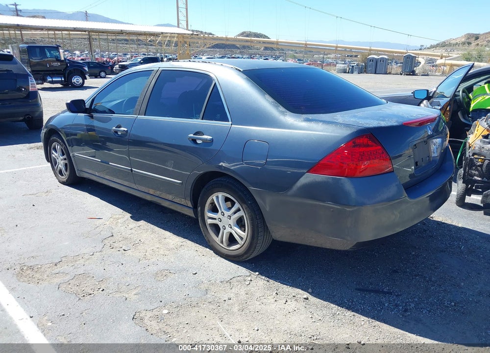 2007 HONDA ACCORD 2.4 SE VIN: 1HGCM56307A199119