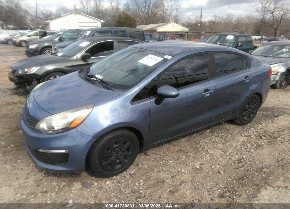 2016 KIA RIO VIN: KNADM4A30G6686339