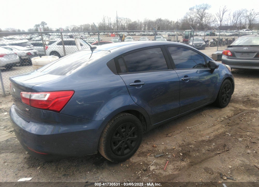 2016 KIA RIO VIN: KNADM4A30G6686339