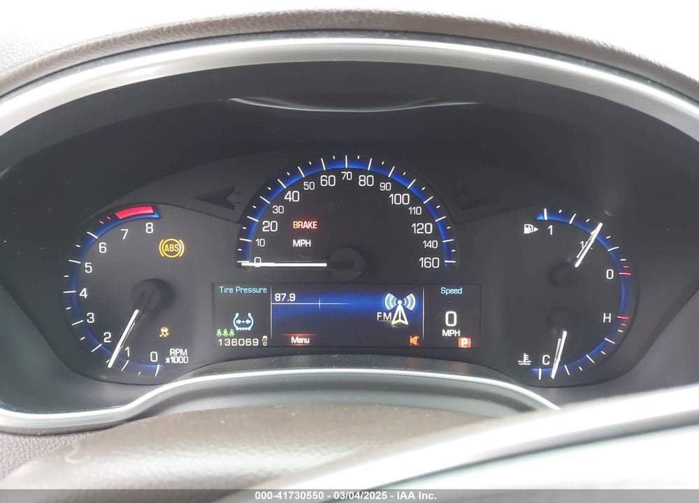 2013 CADILLAC SRX PERFORMANCE COLLECTION VIN: 3GYFNDE32DS580298