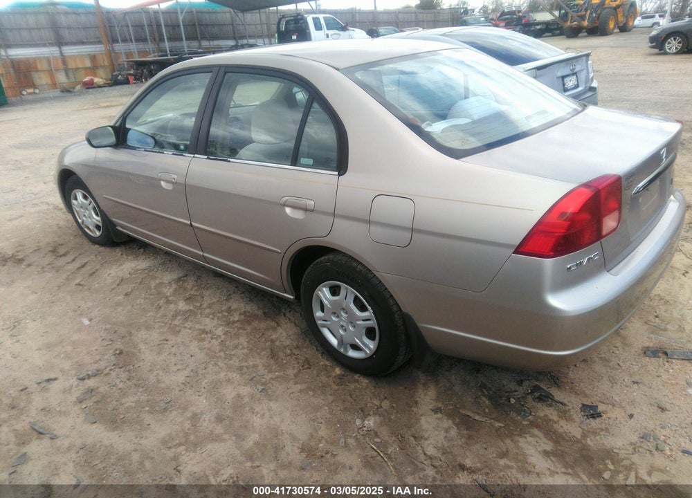2002 HONDA CIVIC LX VIN: 1HGES16522L036946