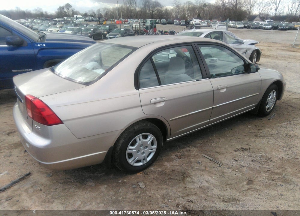 2002 HONDA CIVIC LX VIN: 1HGES16522L036946
