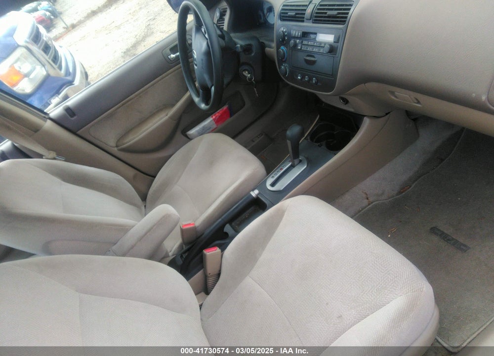 2002 HONDA CIVIC LX VIN: 1HGES16522L036946