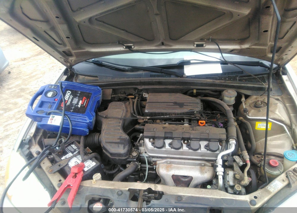2002 HONDA CIVIC LX VIN: 1HGES16522L036946