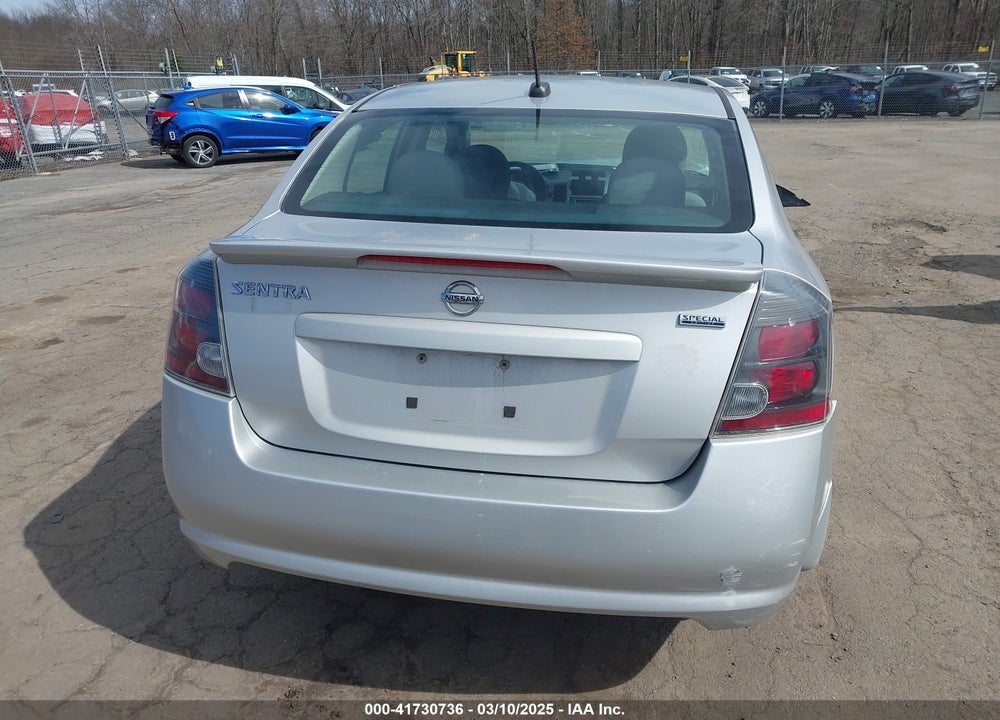 2012 NISSAN SENTRA VIN: 3N1AB6AP3CL622891