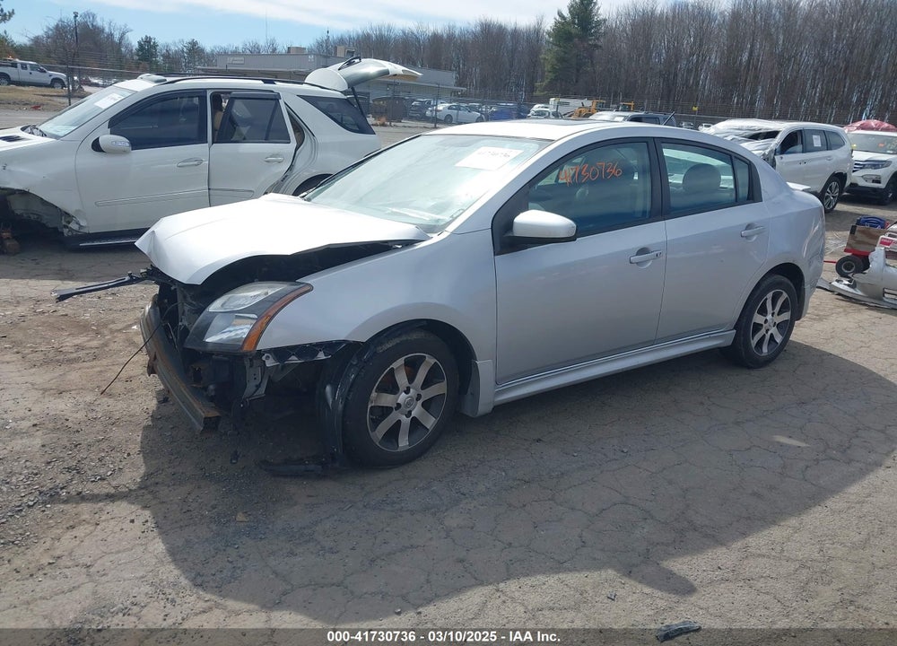 2012 NISSAN SENTRA VIN: 3N1AB6AP3CL622891
