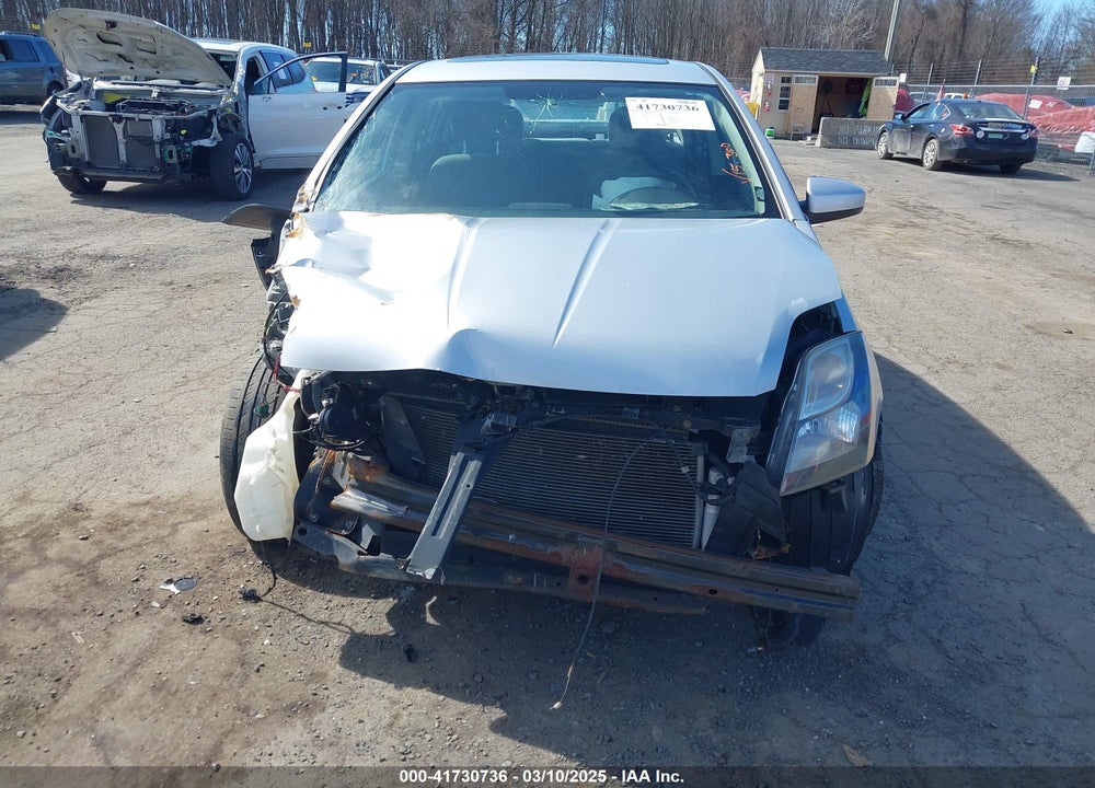 2012 NISSAN SENTRA VIN: 3N1AB6AP3CL622891