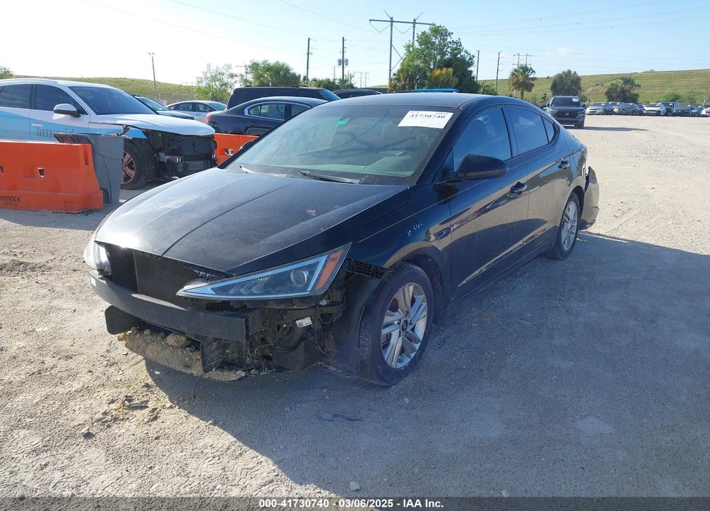 2019 HYUNDAI ELANTRA VIN: 5NPD84LF9KH489893