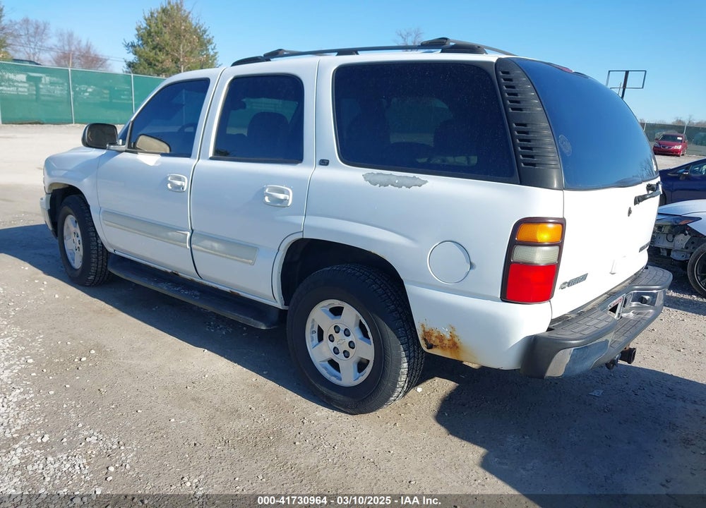 2004 CHEVROLET TAHOE LT VIN: 1GNEK13ZX4R212834