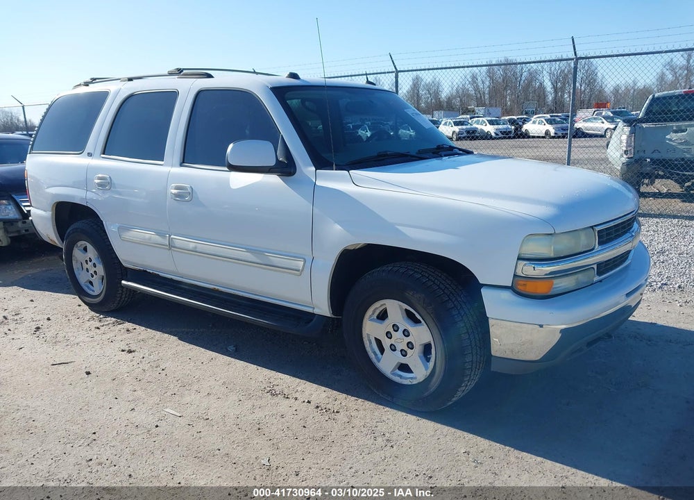 2004 CHEVROLET TAHOE LT VIN: 1GNEK13ZX4R212834