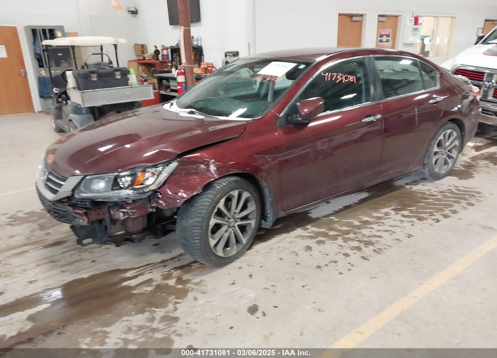 2014 HONDA ACCORD VIN: 1HGCR2F58EA011283