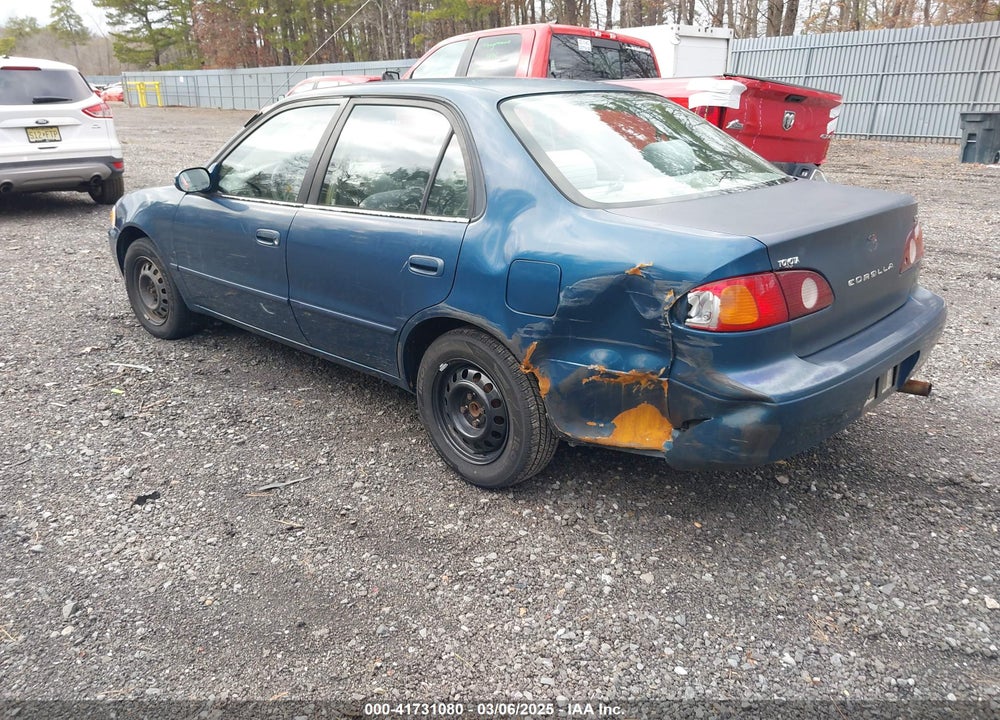 2001 TOYOTA COROLLA LE VIN: 2T1BR12E41C423961