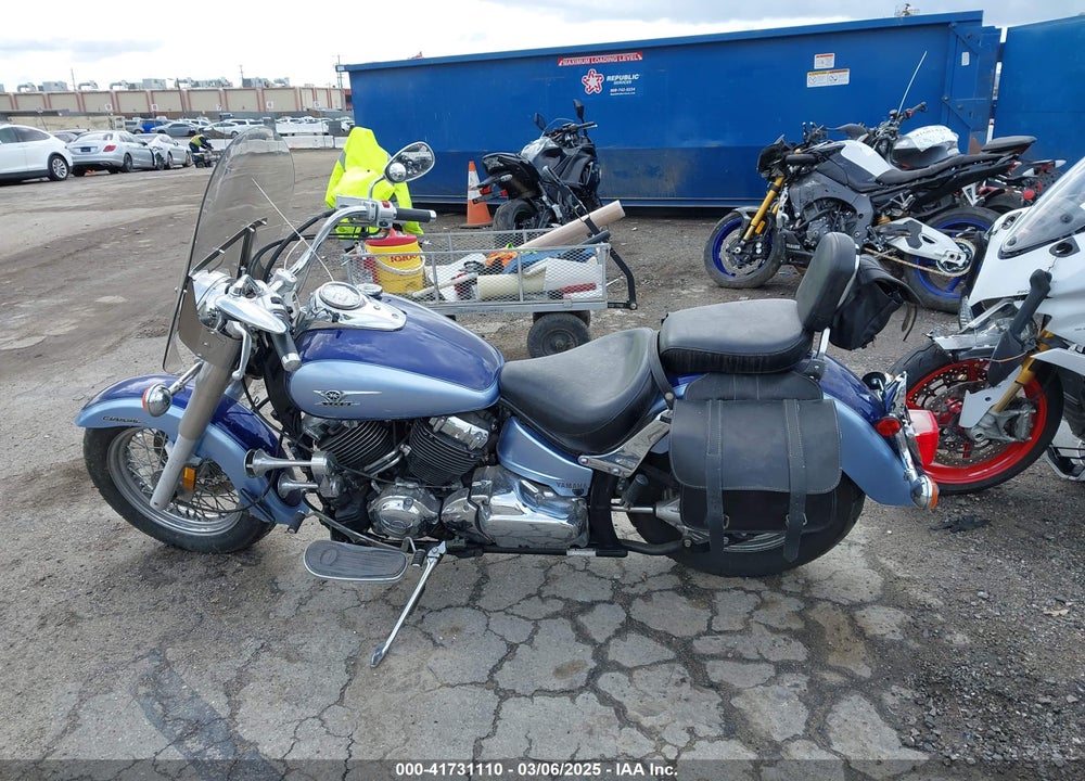 2004 YAMAHA XVS65 A VIN: JYAVM01Y54A009951