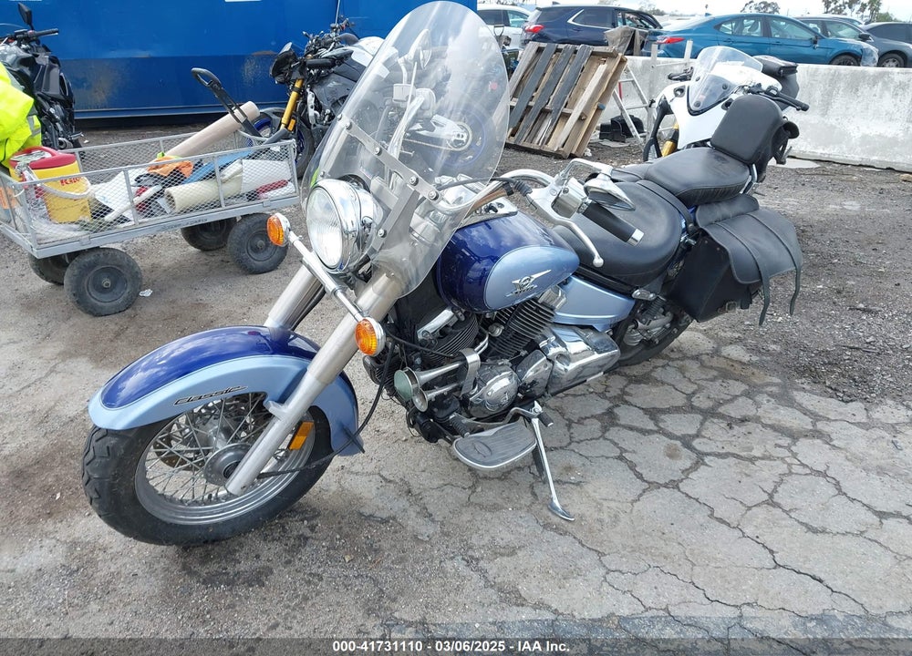 2004 YAMAHA XVS65 A VIN: JYAVM01Y54A009951