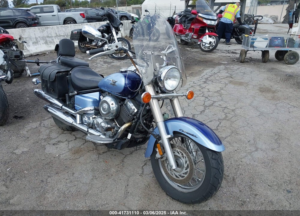 2004 YAMAHA XVS65 A VIN: JYAVM01Y54A009951
