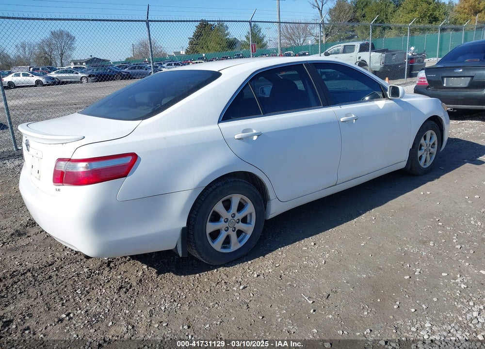 2007 TOYOTA CAMRY LE VIN: 4T1BE46K57U544454