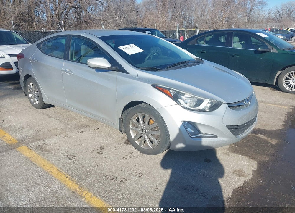2016 HYUNDAI ELANTRA SE VIN: 5NPDH4AE3GH732020