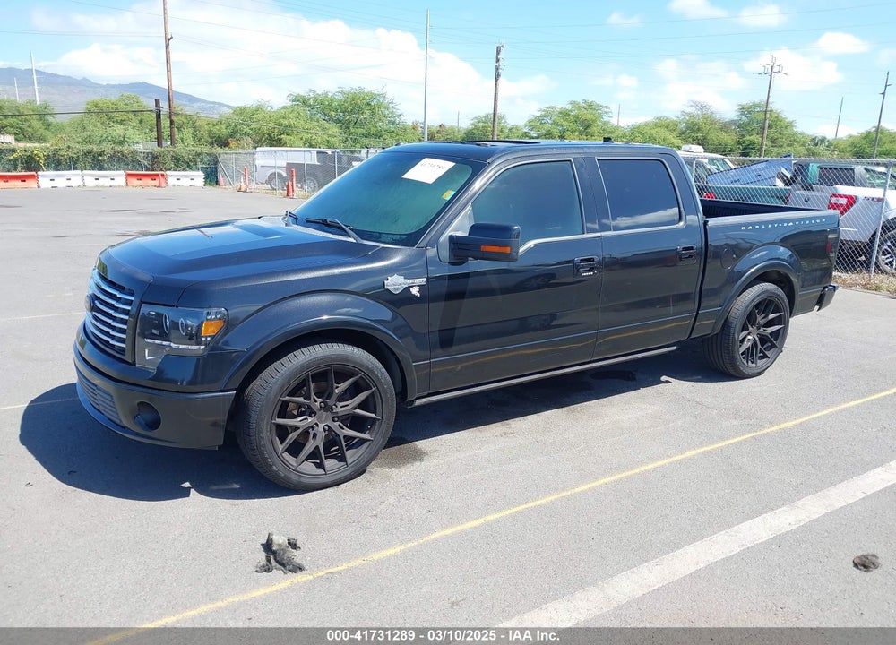 2012 FORD F-150 HARLEY-DAVIDSON VIN: 1FTFW1E62CFC17238