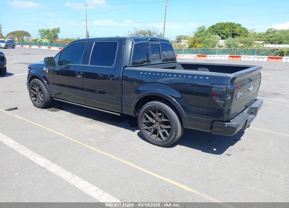 2012 FORD F-150 HARLEY-DAVIDSON VIN: 1FTFW1E62CFC17238