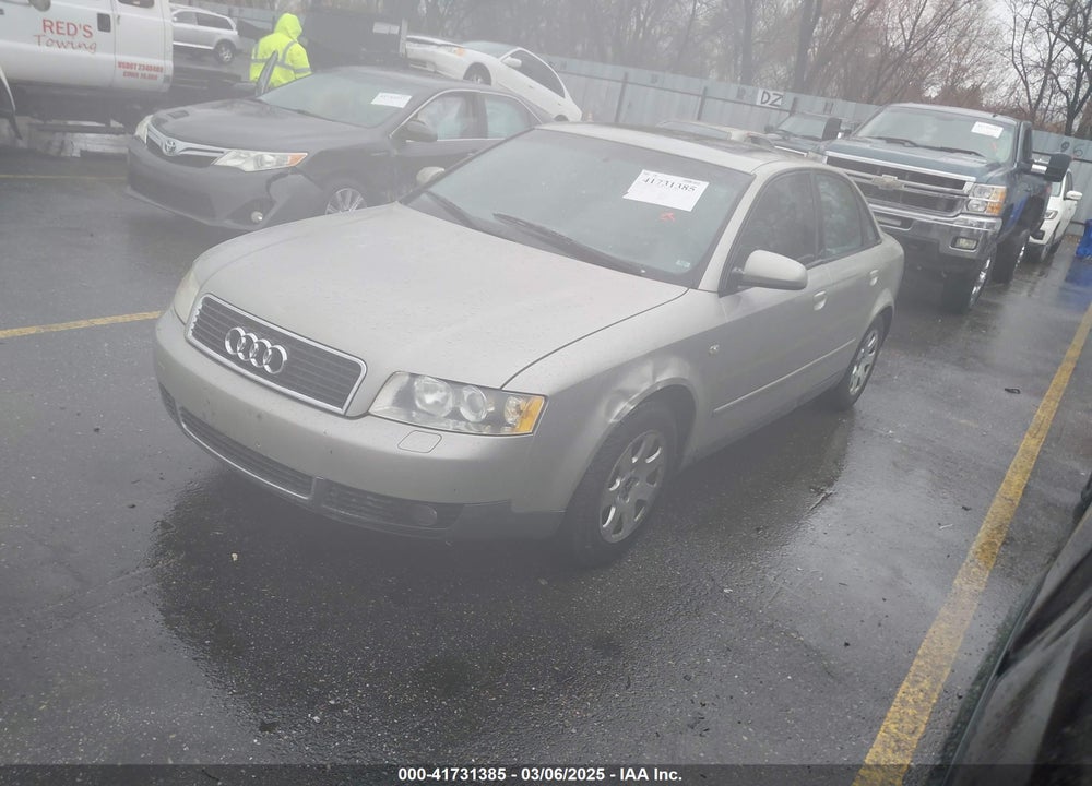 2002 AUDI A4 1.8T VIN: WAULC68E22A123283