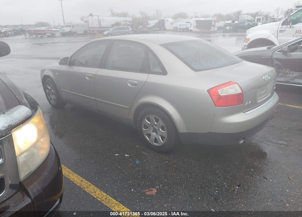 2002 AUDI A4 1.8T VIN: WAULC68E22A123283