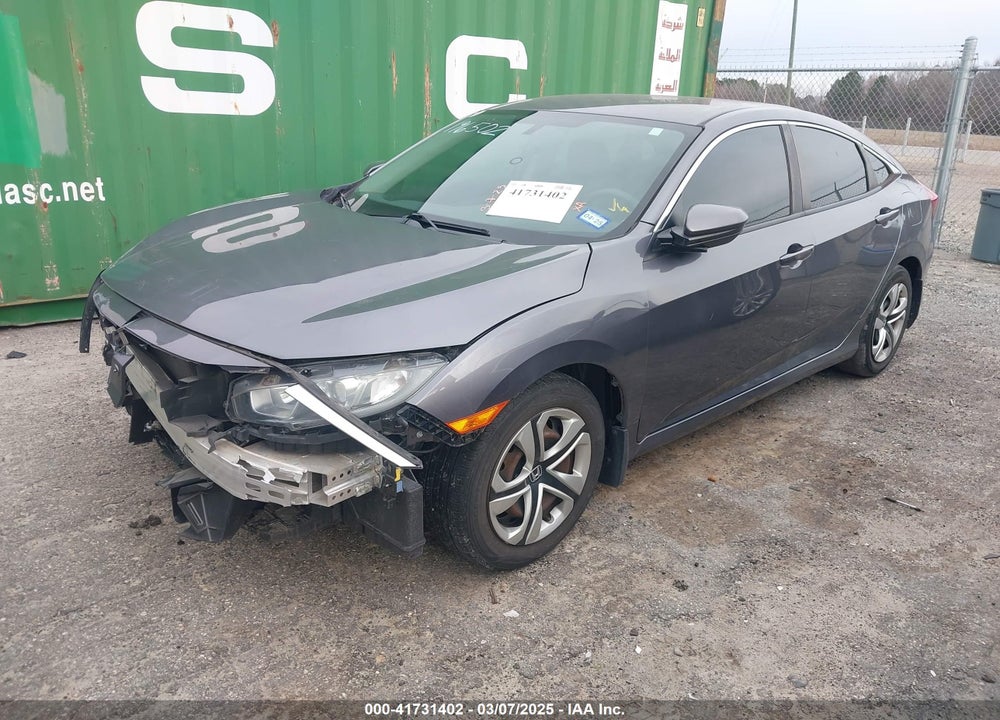 2018 HONDA CIVIC VIN: 19XFC2F51JE019861