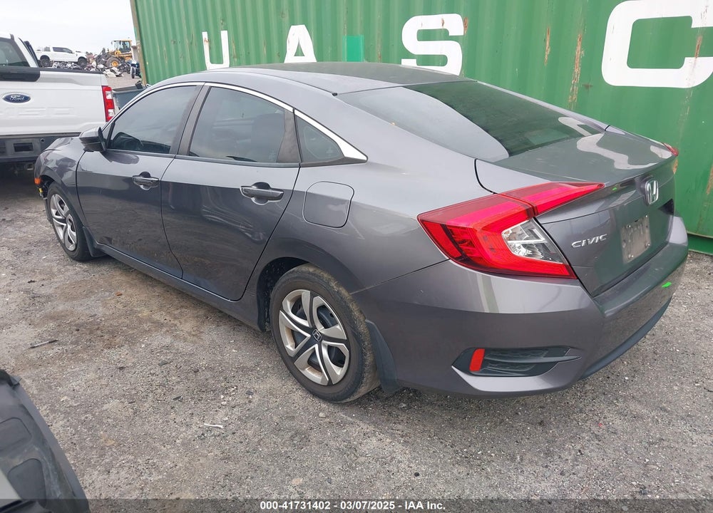 2018 HONDA CIVIC VIN: 19XFC2F51JE019861