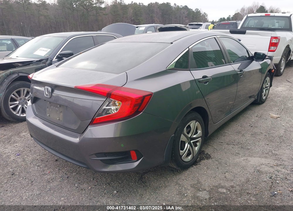 2018 HONDA CIVIC VIN: 19XFC2F51JE019861