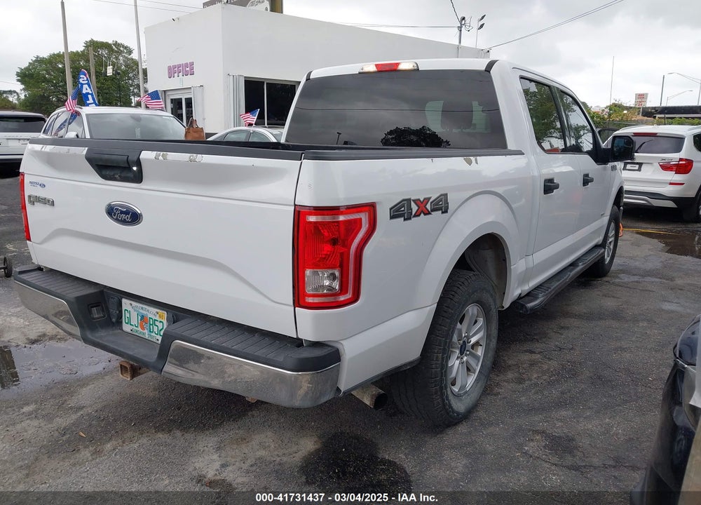 2016 FORD F-150 VIN: 1FTEW1EG2GKF41260