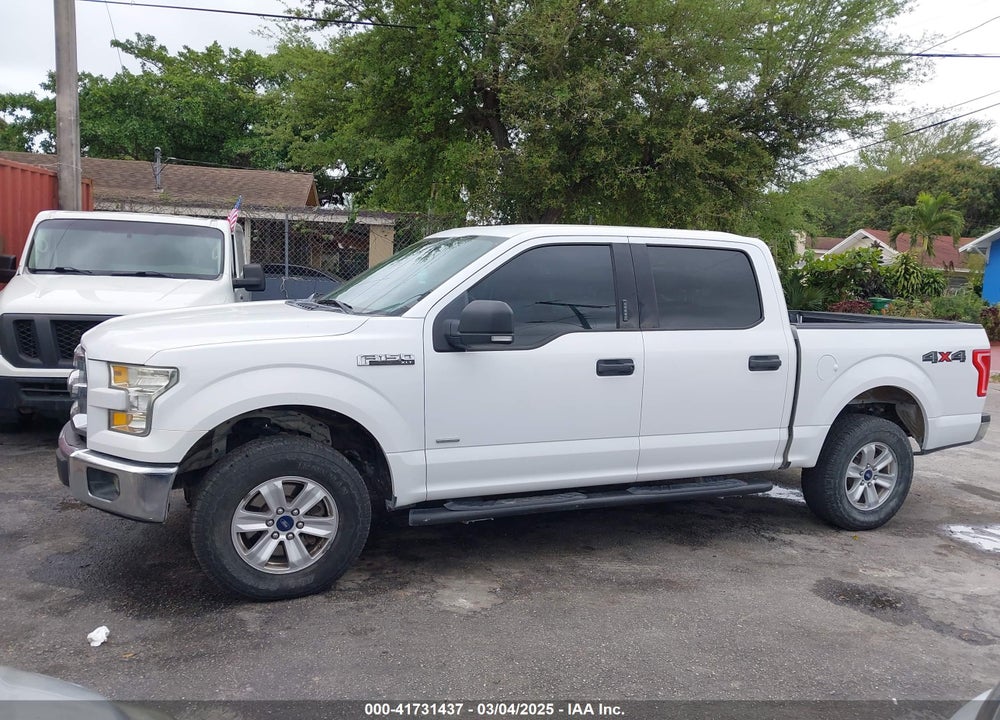 2016 FORD F-150 VIN: 1FTEW1EG2GKF41260