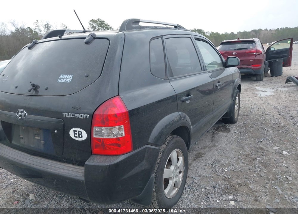 2008 HYUNDAI TUCSON GLS VIN: KM8JM12B58U874714