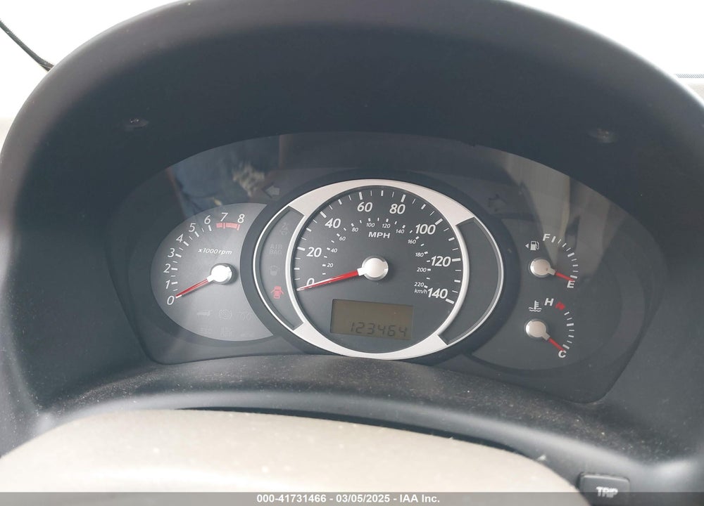 2008 HYUNDAI TUCSON GLS VIN: KM8JM12B58U874714