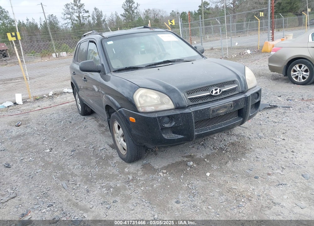 2008 HYUNDAI TUCSON GLS VIN: KM8JM12B58U874714