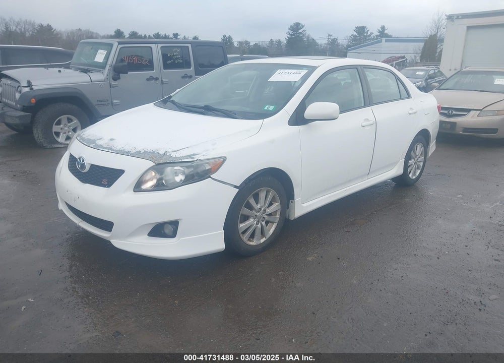 2009 TOYOTA COROLLA S VIN: 1NXBU40E89Z093447
