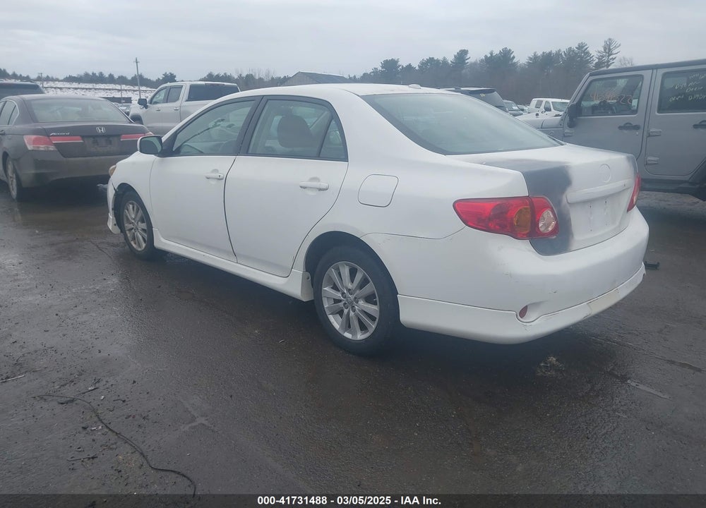 2009 TOYOTA COROLLA S VIN: 1NXBU40E89Z093447