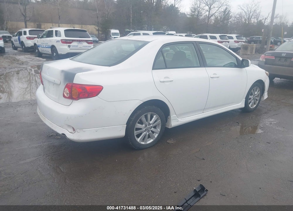 2009 TOYOTA COROLLA S VIN: 1NXBU40E89Z093447