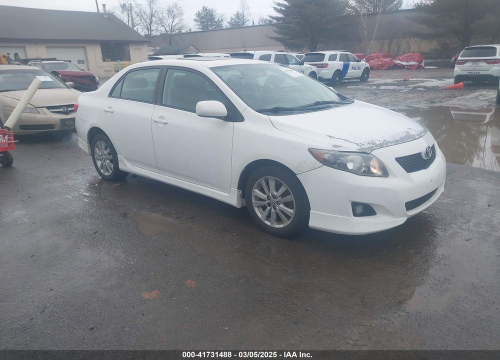 2009 TOYOTA COROLLA S VIN: 1NXBU40E89Z093447