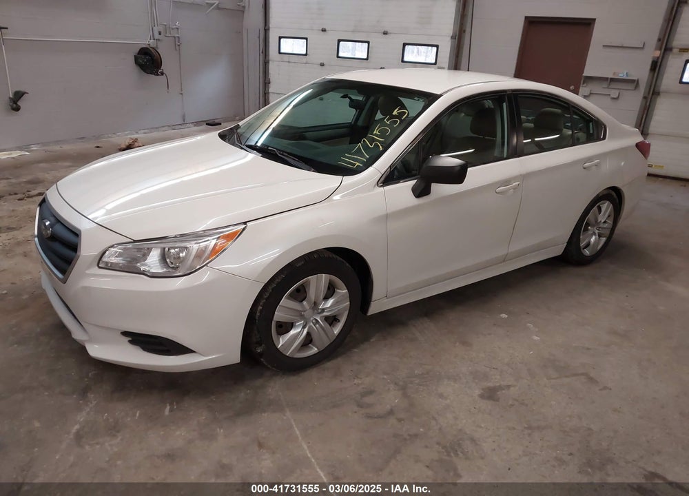 2015 SUBARU LEGACY VIN: 4S3BNAA66F3050167