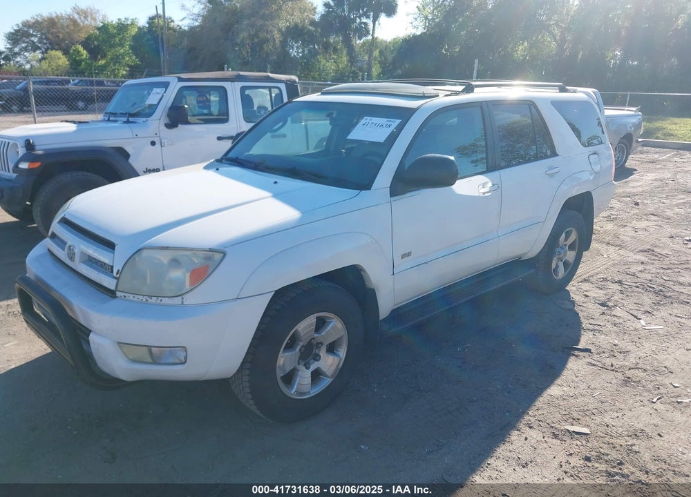 2004 TOYOTA 4RUNNER SR5 V8 VIN: JTEZT14R948003544