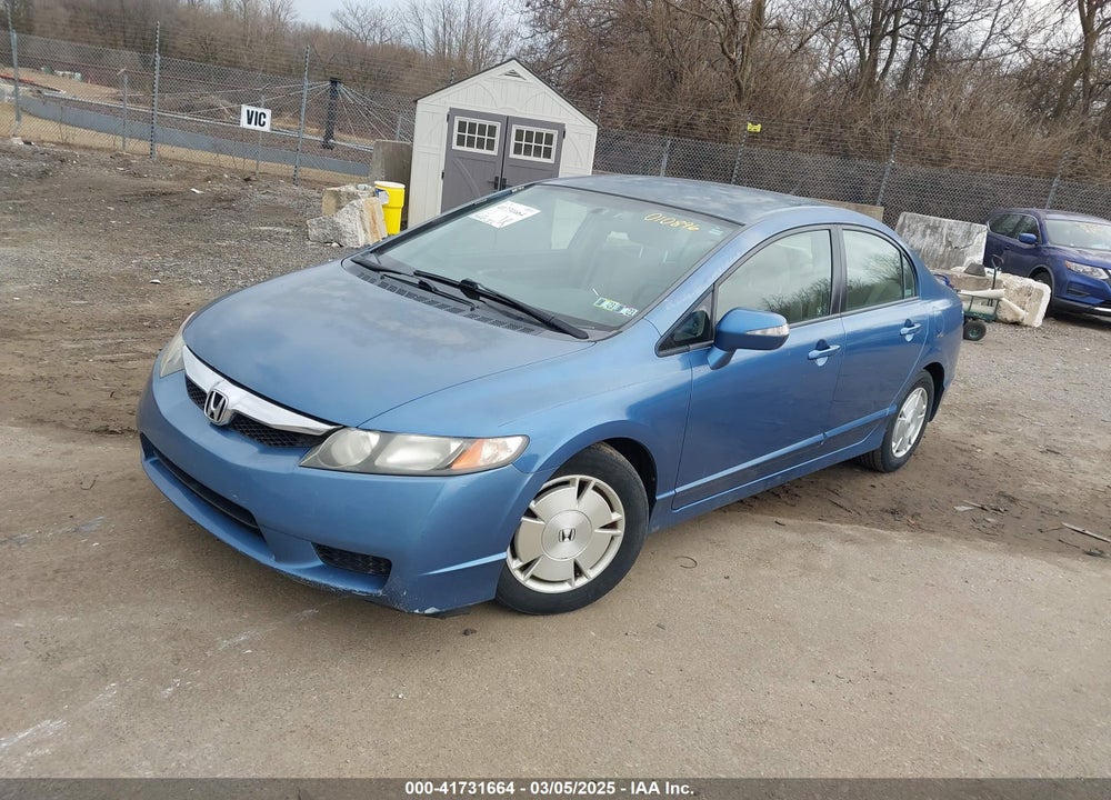 2009 HONDA CIVIC HYBRID VIN: JHMFA36279S010896