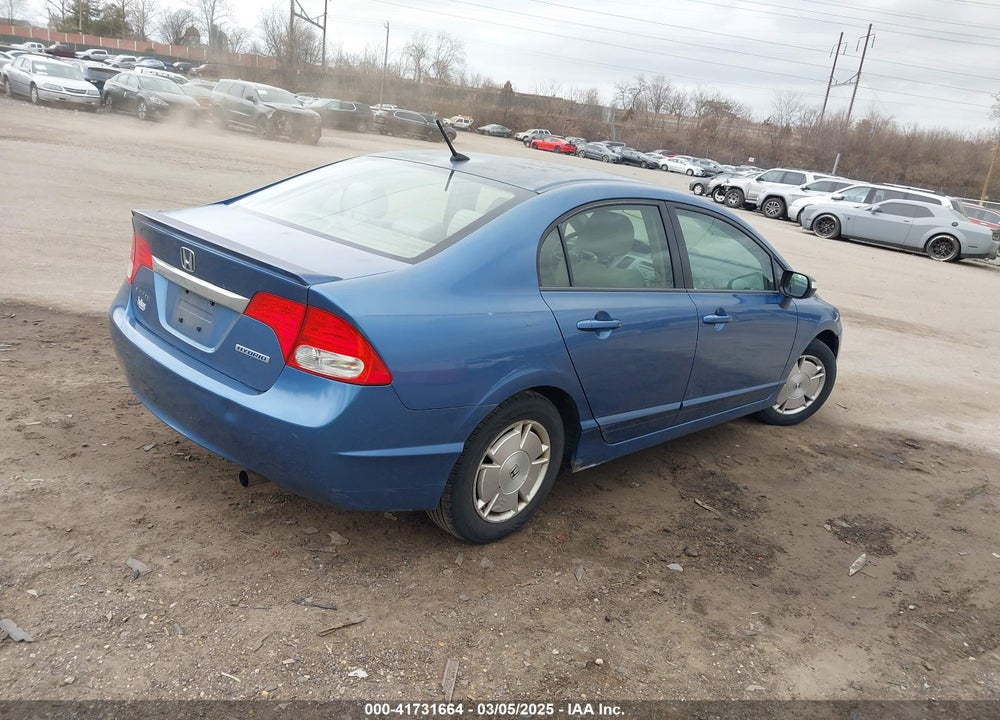 2009 HONDA CIVIC HYBRID VIN: JHMFA36279S010896