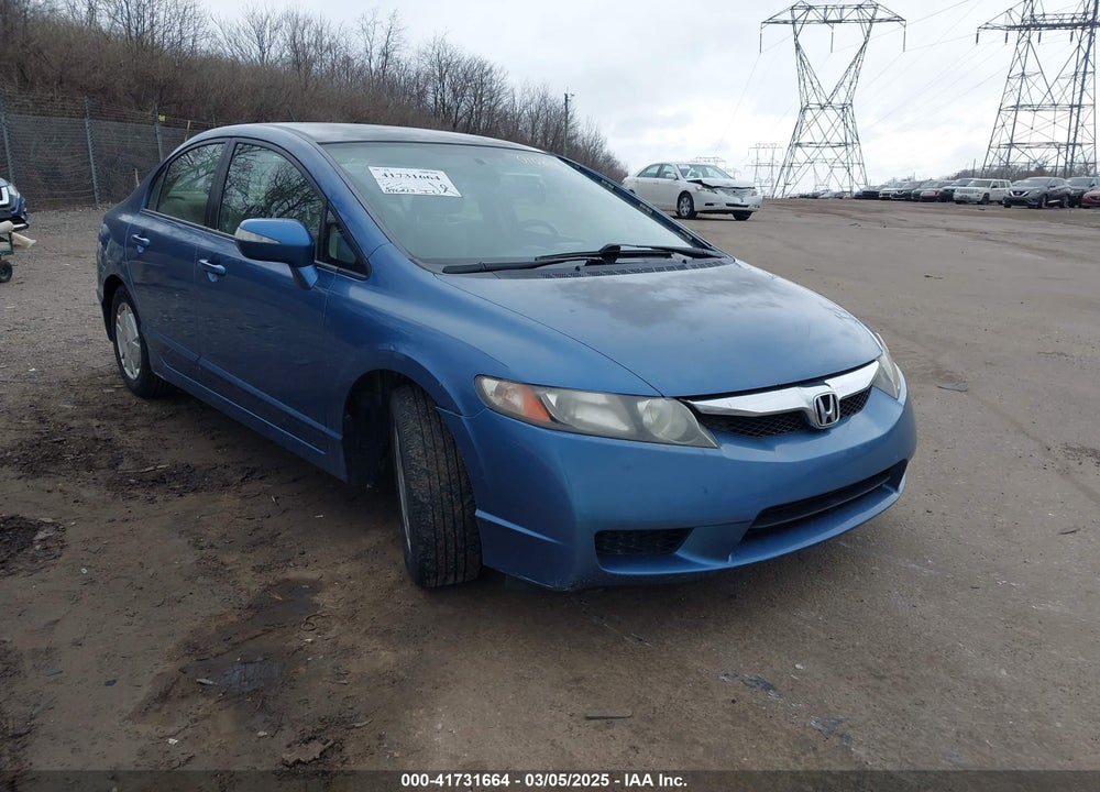2009 HONDA CIVIC HYBRID VIN: JHMFA36279S010896
