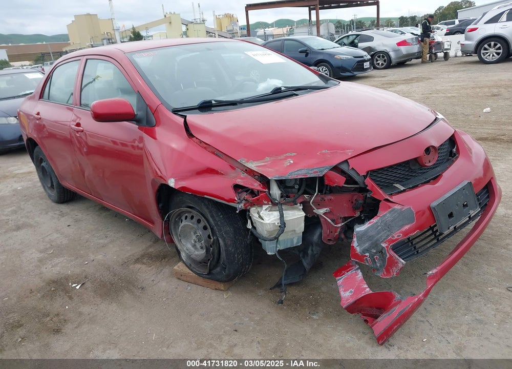 2010 TOYOTA COROLLA LE VIN: 2T1BU4EE1AC534012